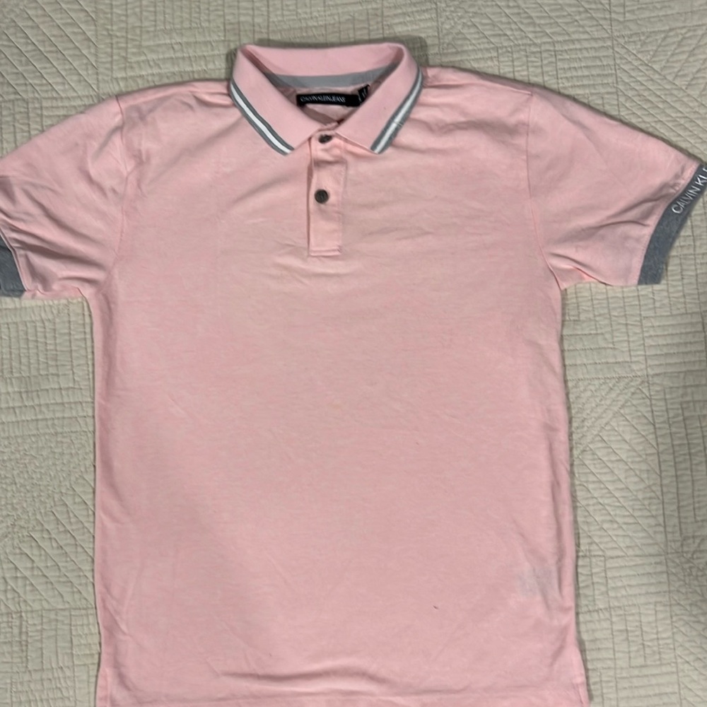 Calvin Klein shirt shirt sleeve size M (10-12) for boy